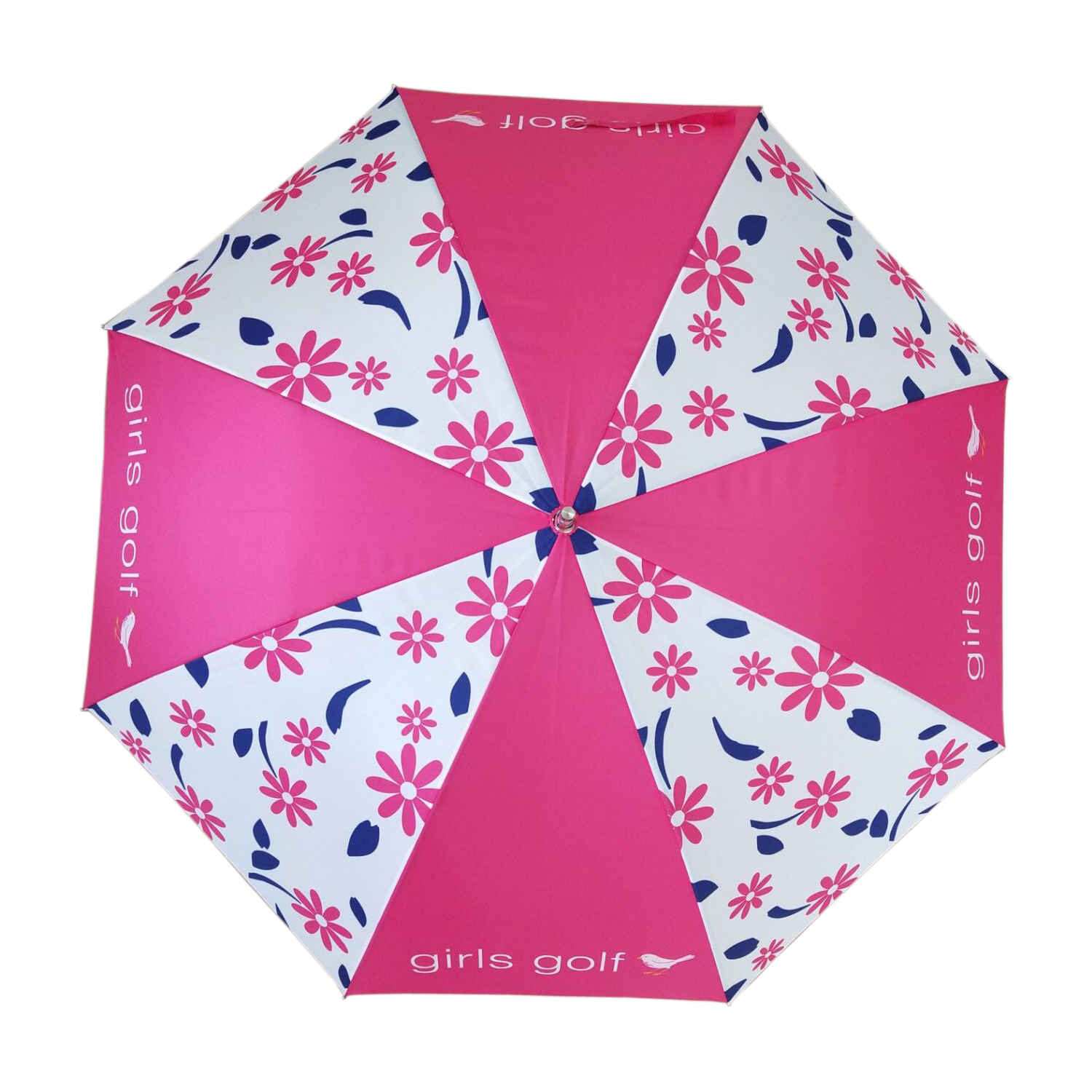 girls golf Regenschirm 'flower power against rain'