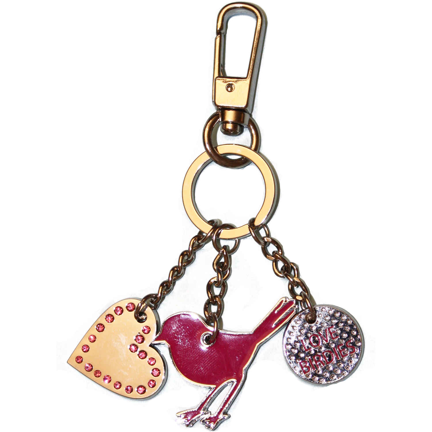 girls golf Keyring 'Birdie'