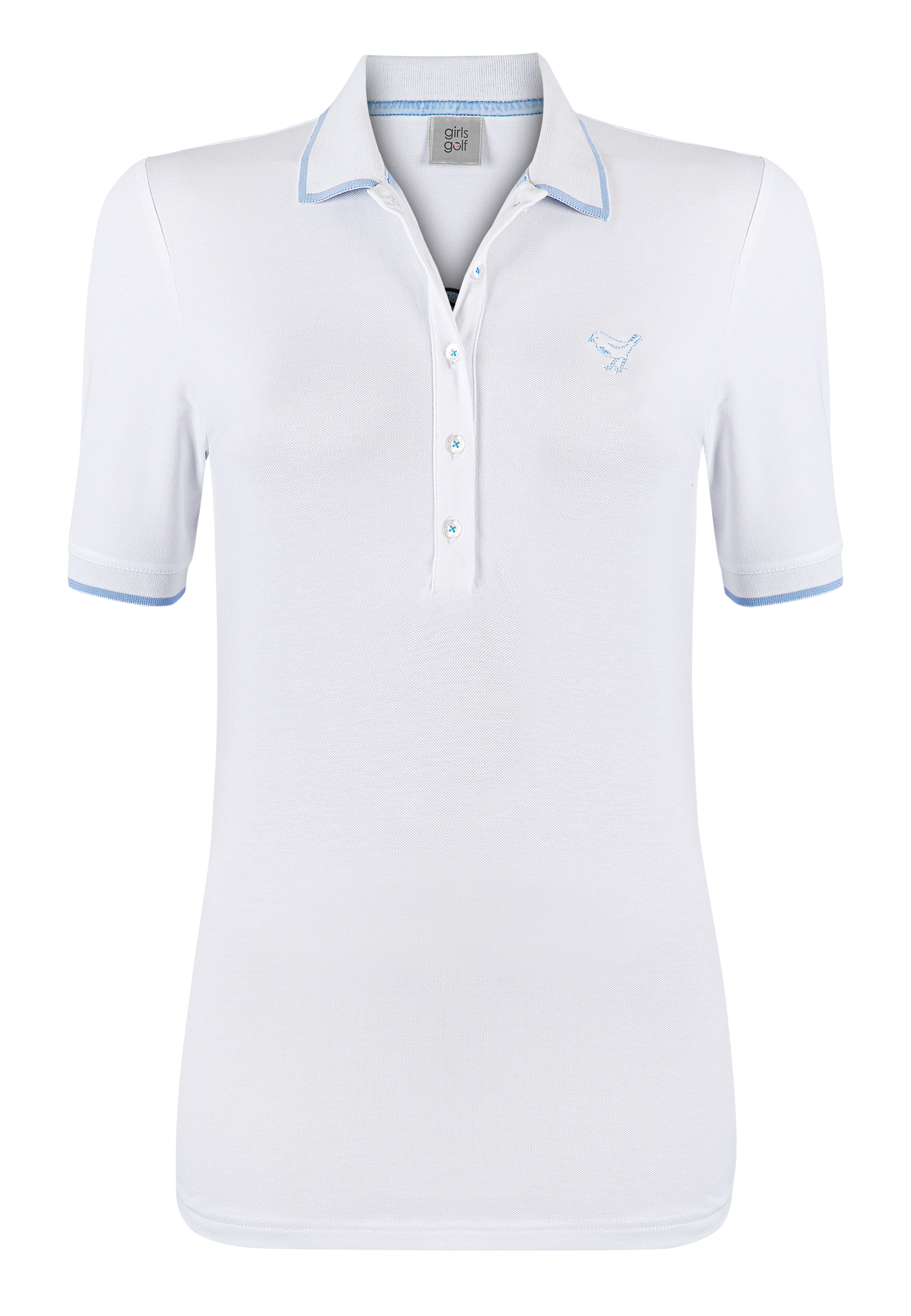 polo 1/2 sleeve  AMOUR BLANC