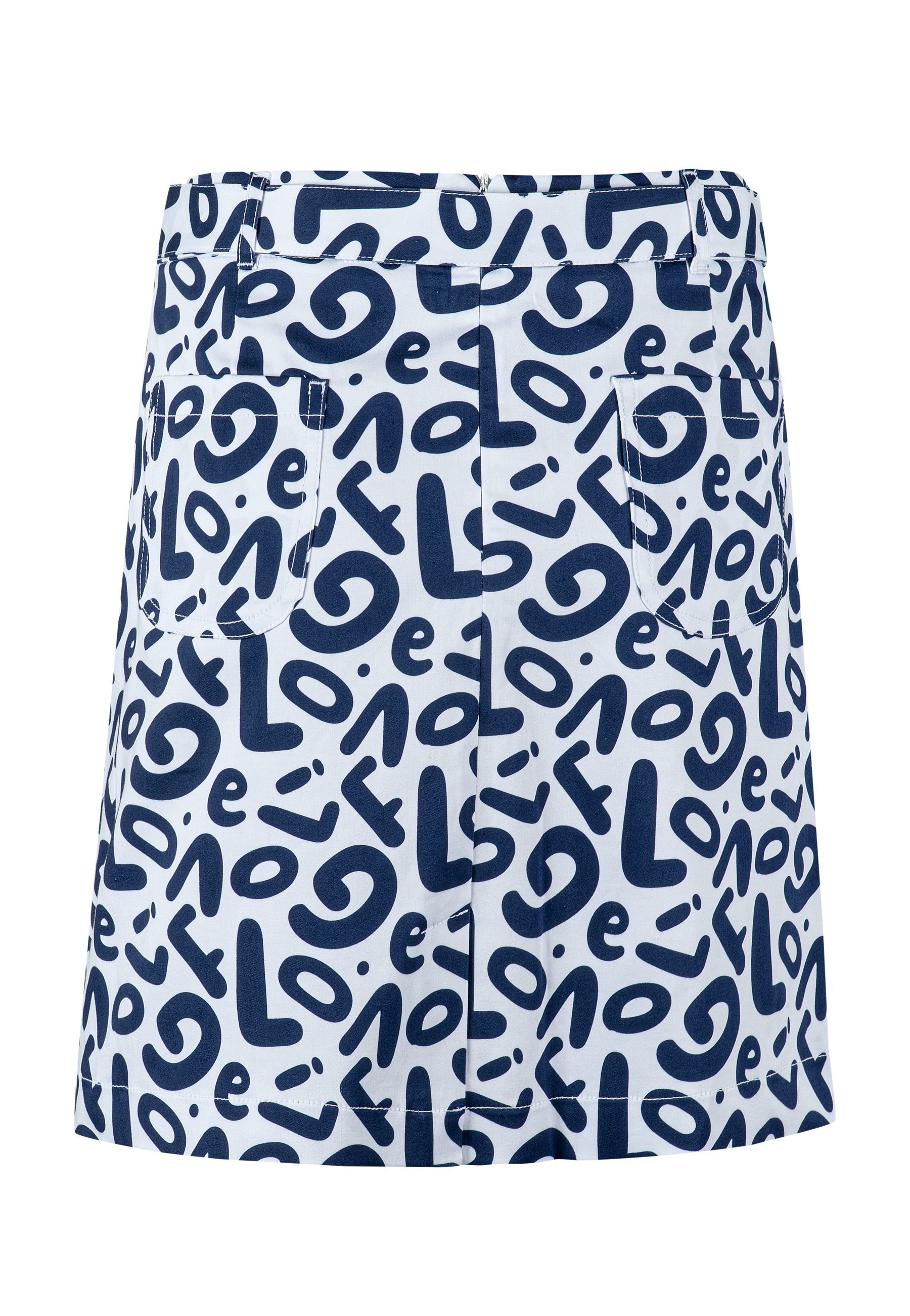 ROMY golf skort CRAZY GAME NAVY
