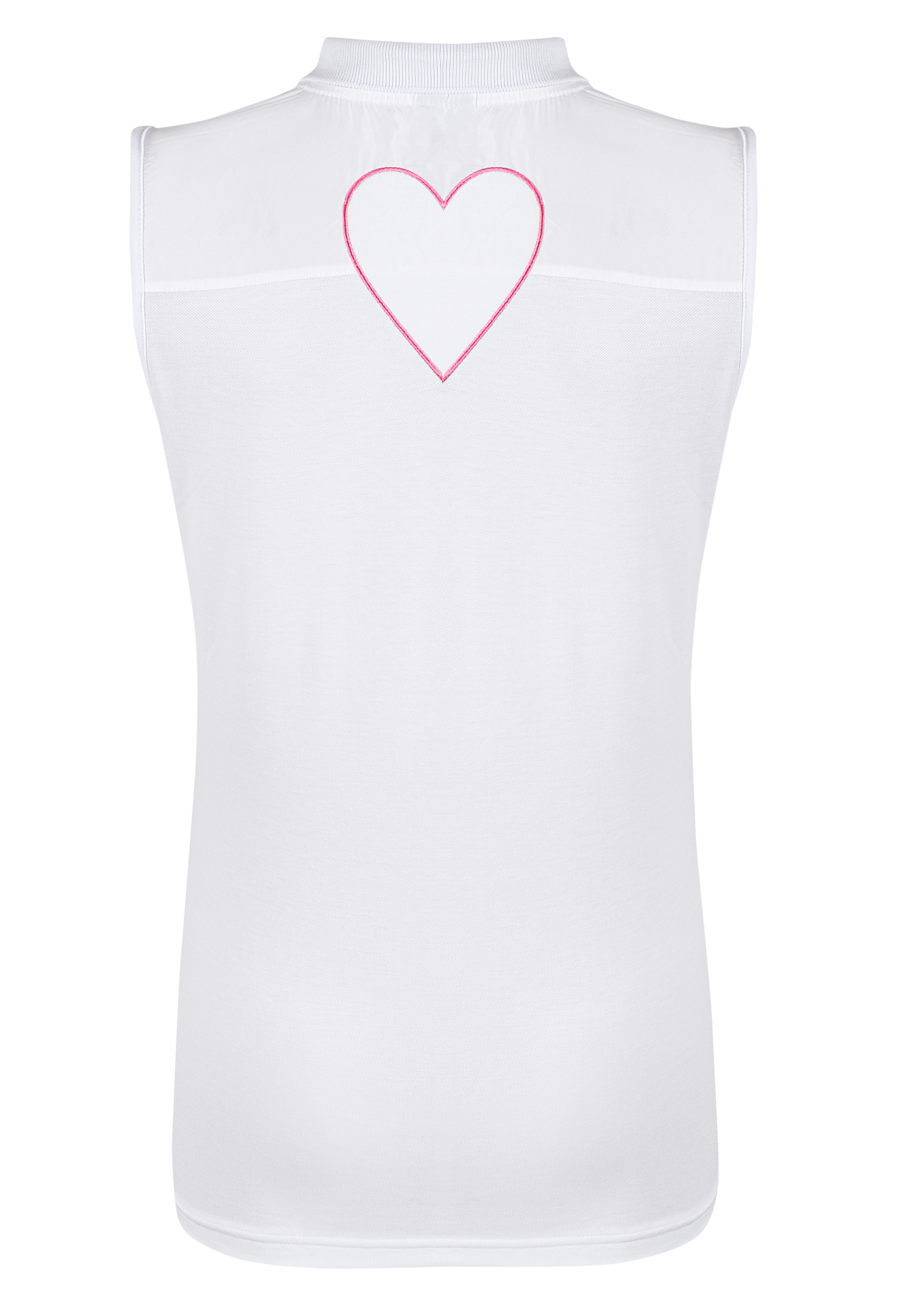 sleeveless polo WITH LOVE