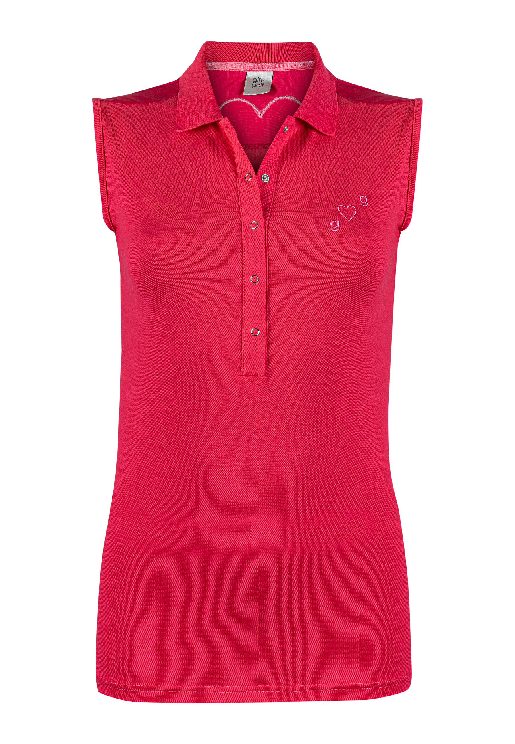 polo sleeveless RED LOVE
