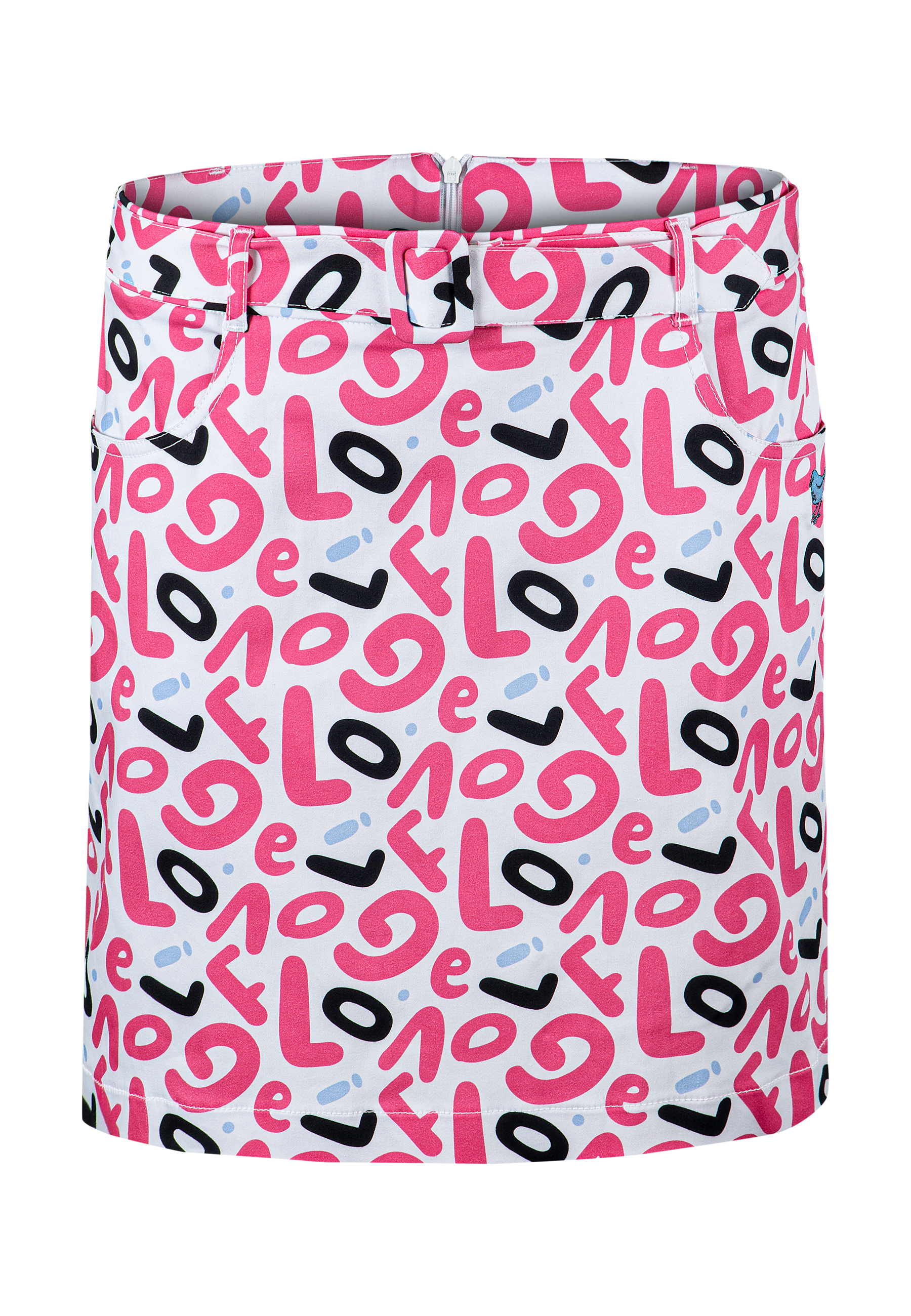ROMY golf skort CRAZY GAME in PINK