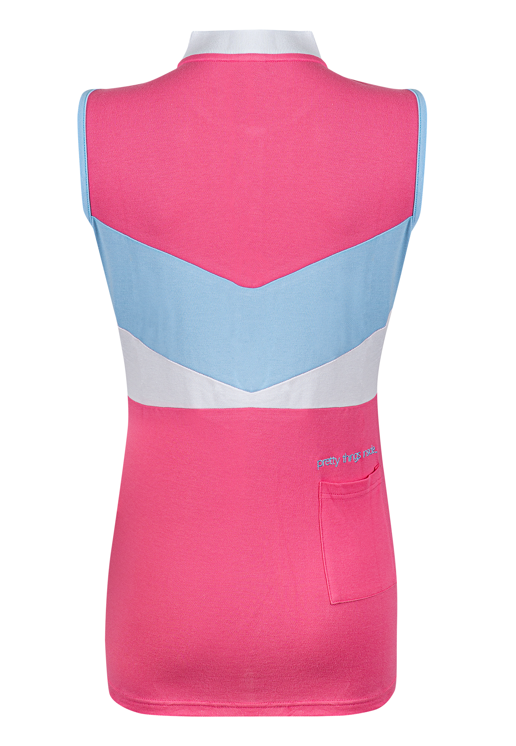 sleeveless polo TRIBECCA