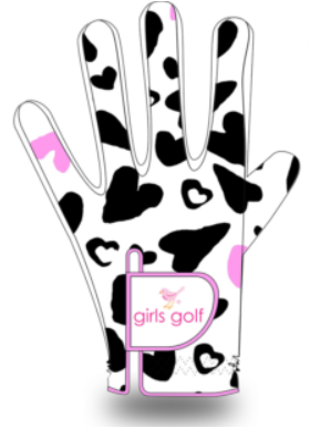 girls golf Handschuh 'BIRDIE GLOVE' (weiß)