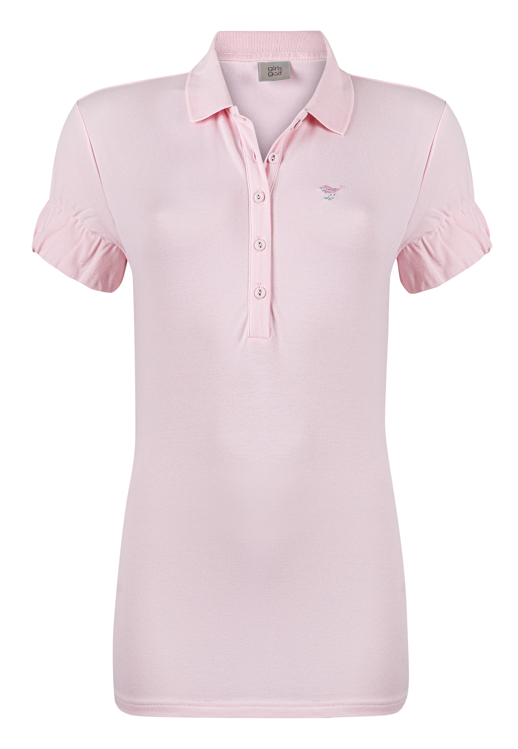 polo 1/2 sleeve SIMPLY ROSE RUFFLES