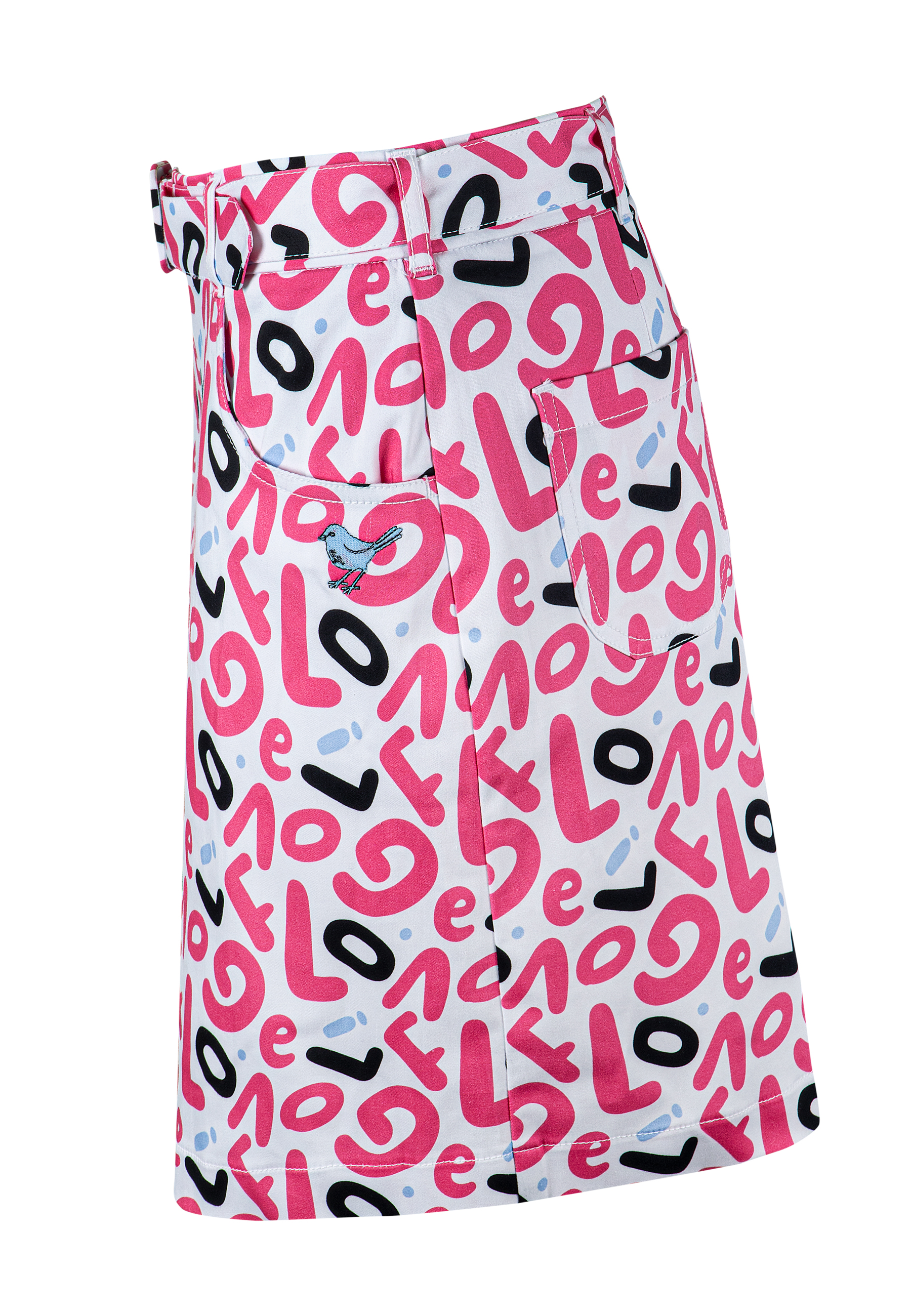 ROMY golf skort CRAZY GAME in PINK