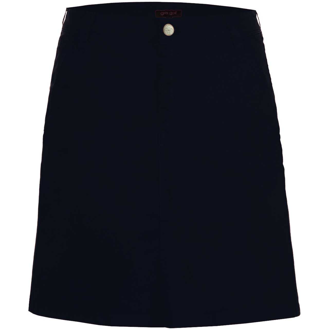 girls golf skort 'EASY ELEGANCE' (black)
