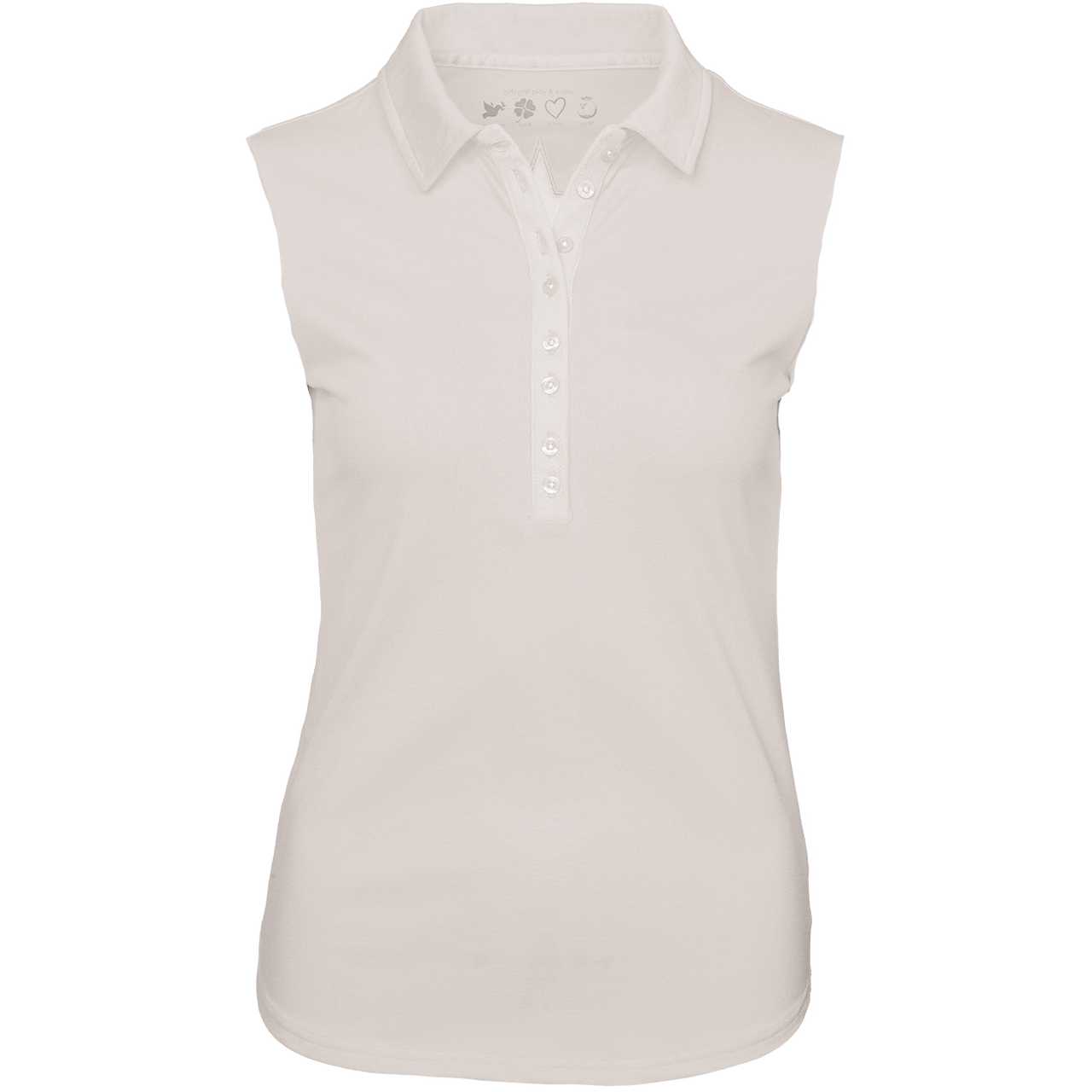 girls golf polo 'basic STAR
SYLVIA' (white)
