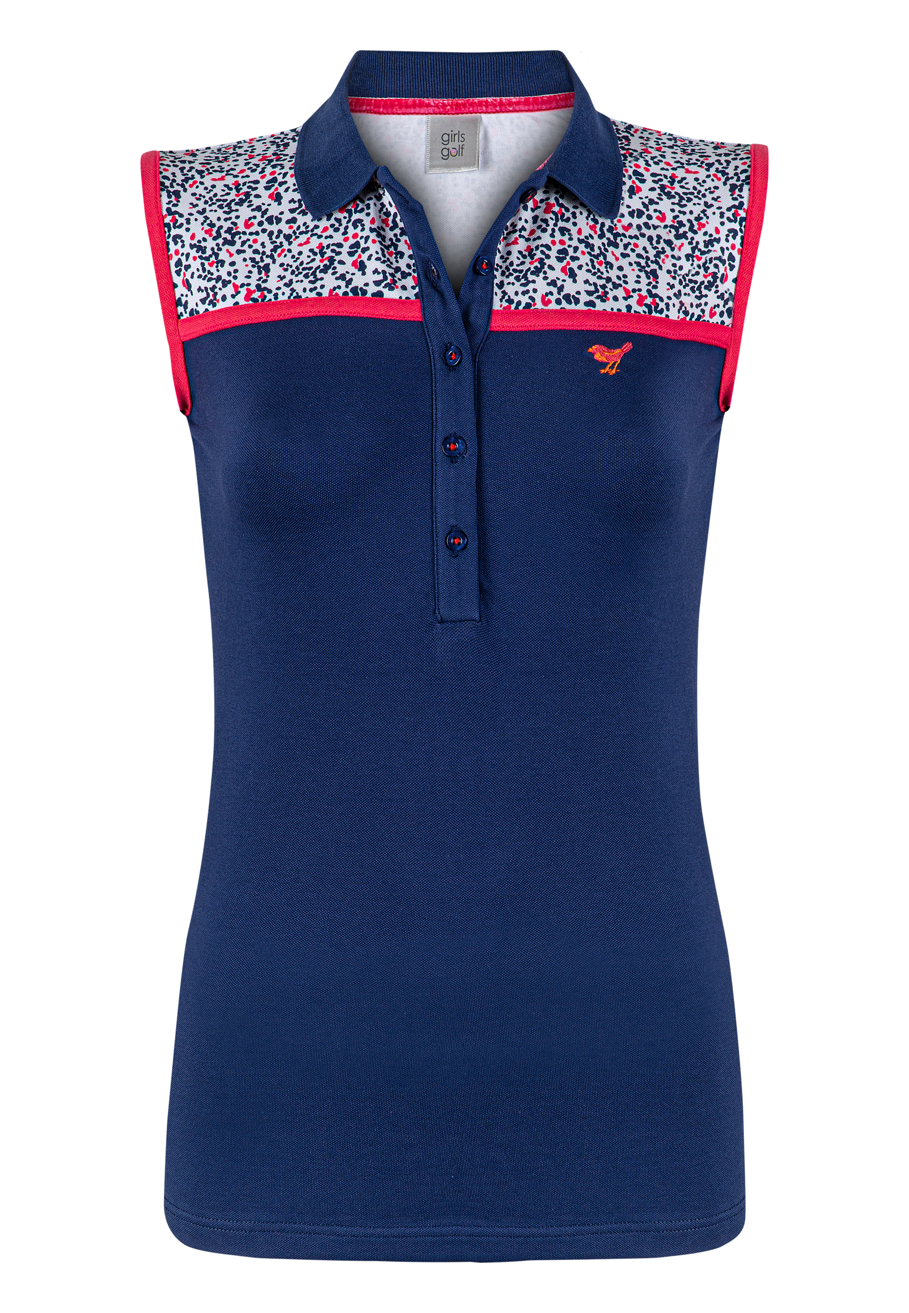polo 1/2 sleeve TOUT VA BIEN BLEU