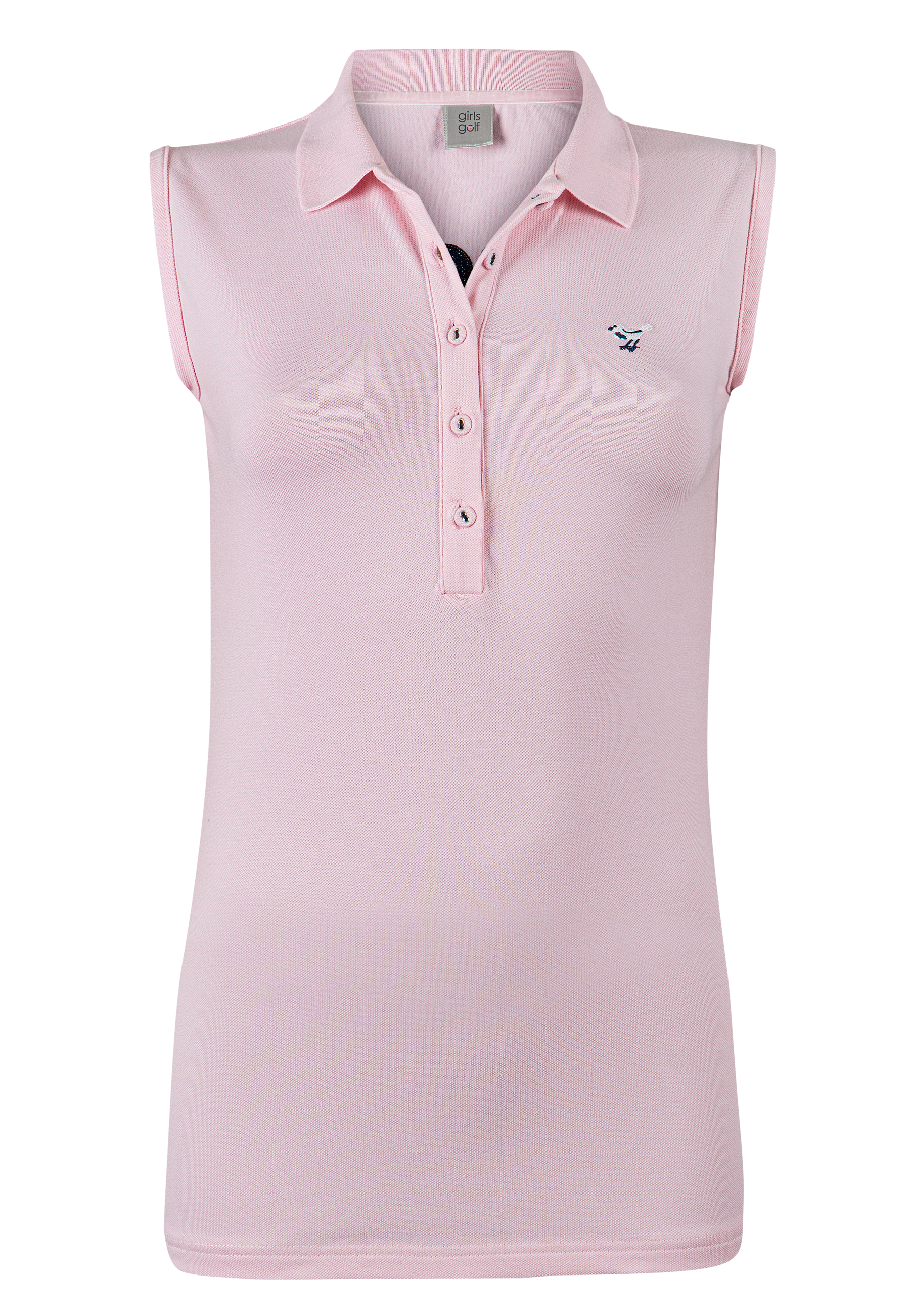 sleeveless polo AMOUR ROSE