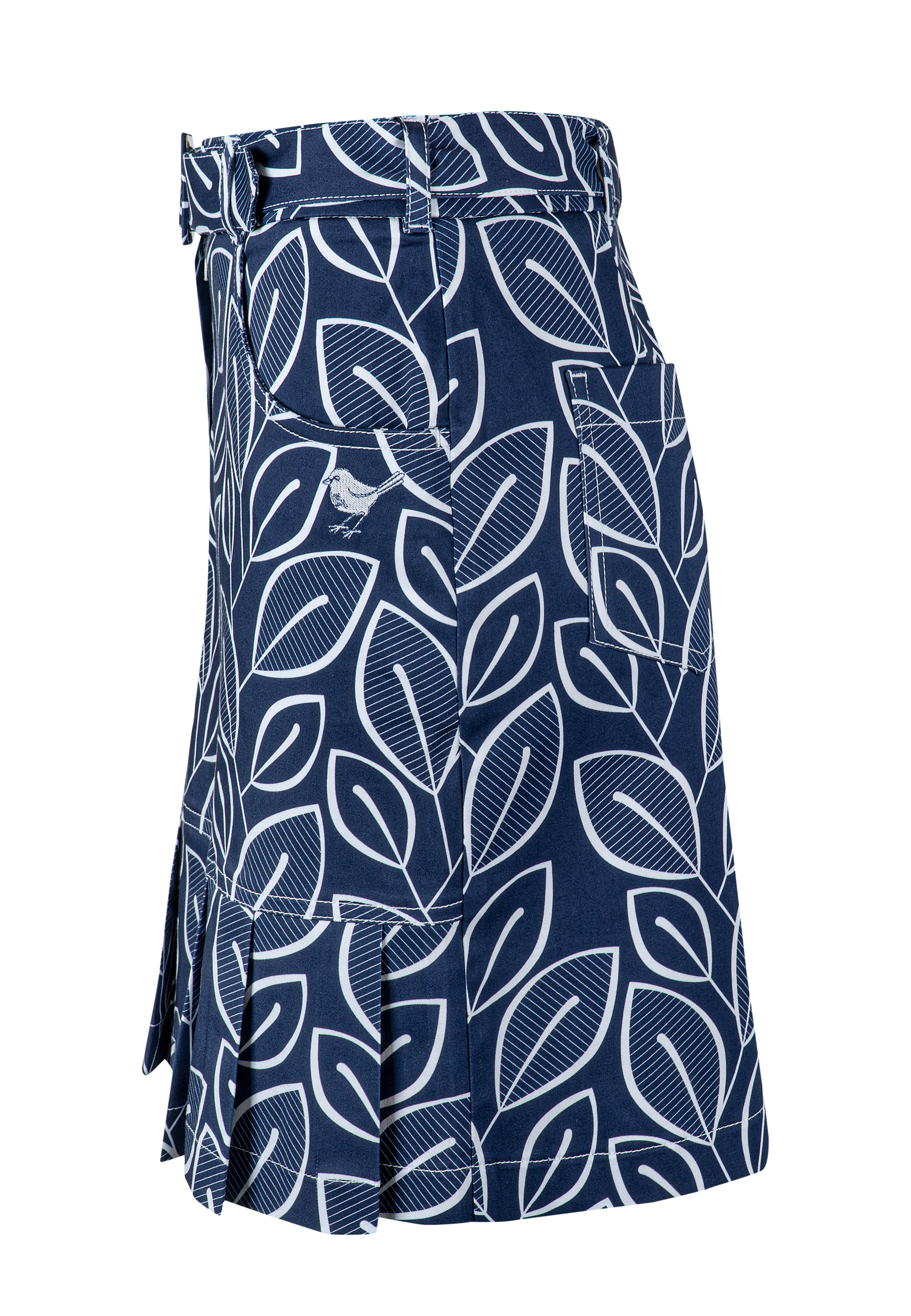 ROSY R skort NAVY LEAVES