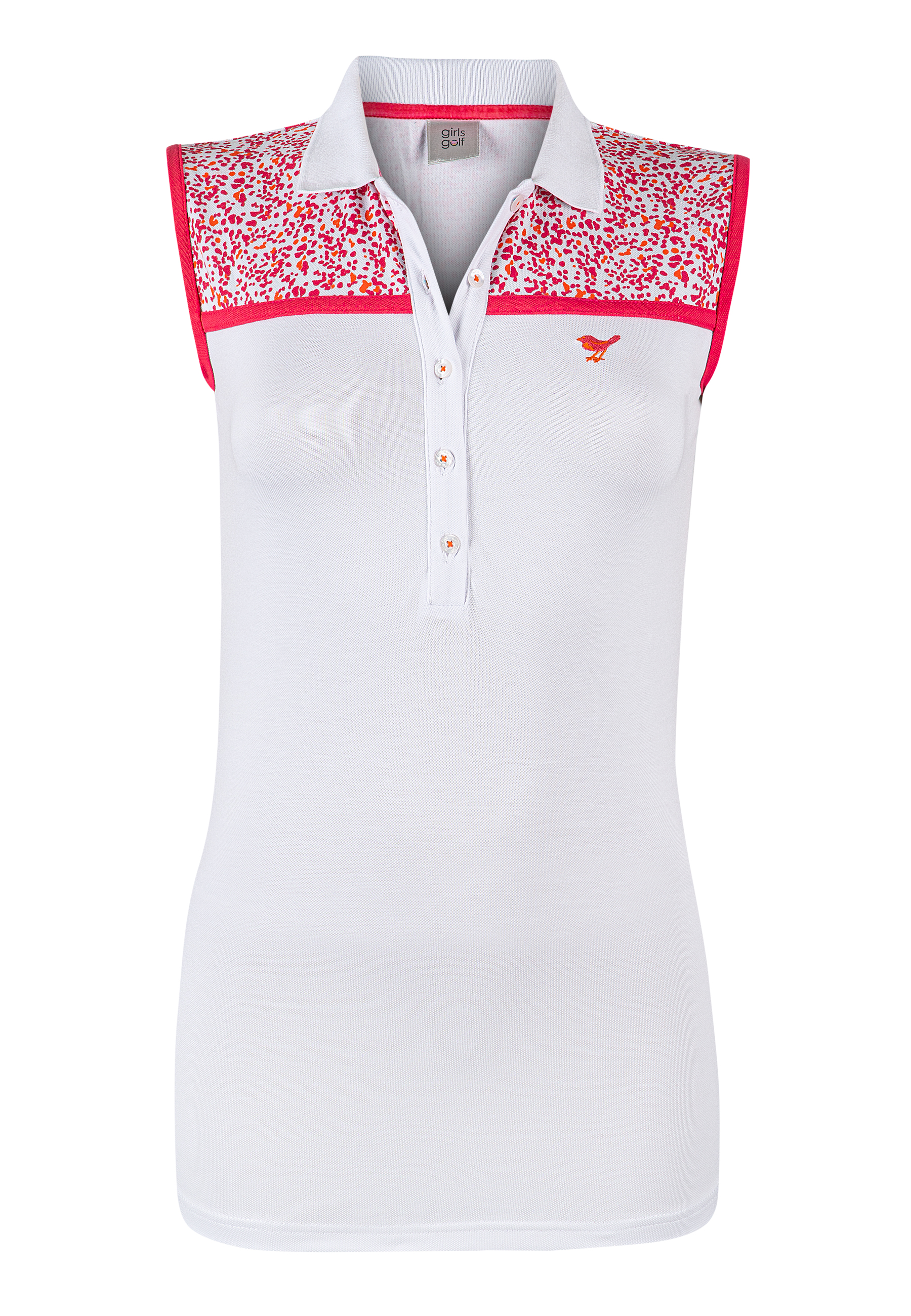 polo 1/2 sleeve TOUT VA BIEN BLANC