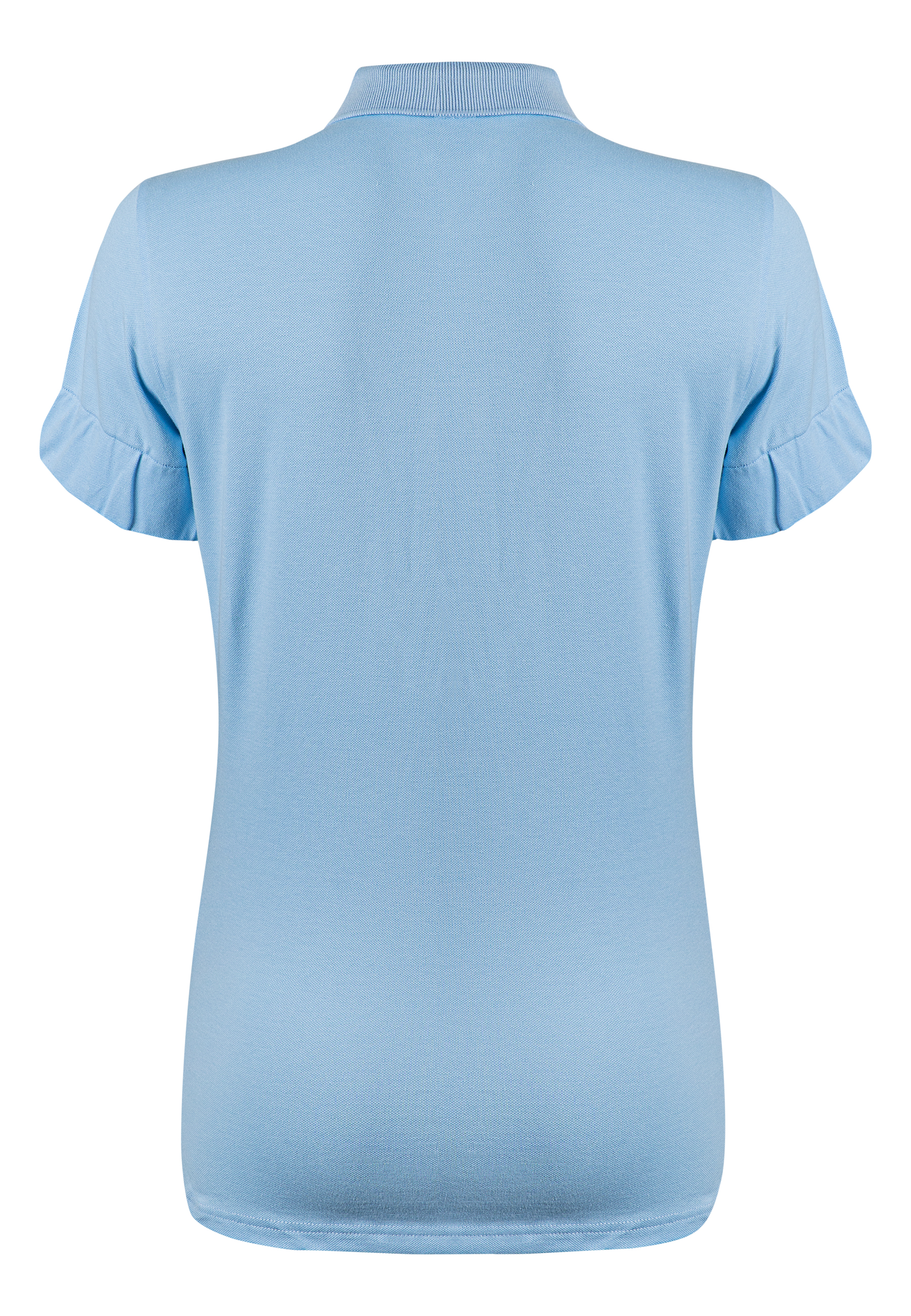polo 1/2 sleeve SIMPLY BABY BLUE RUFFLES