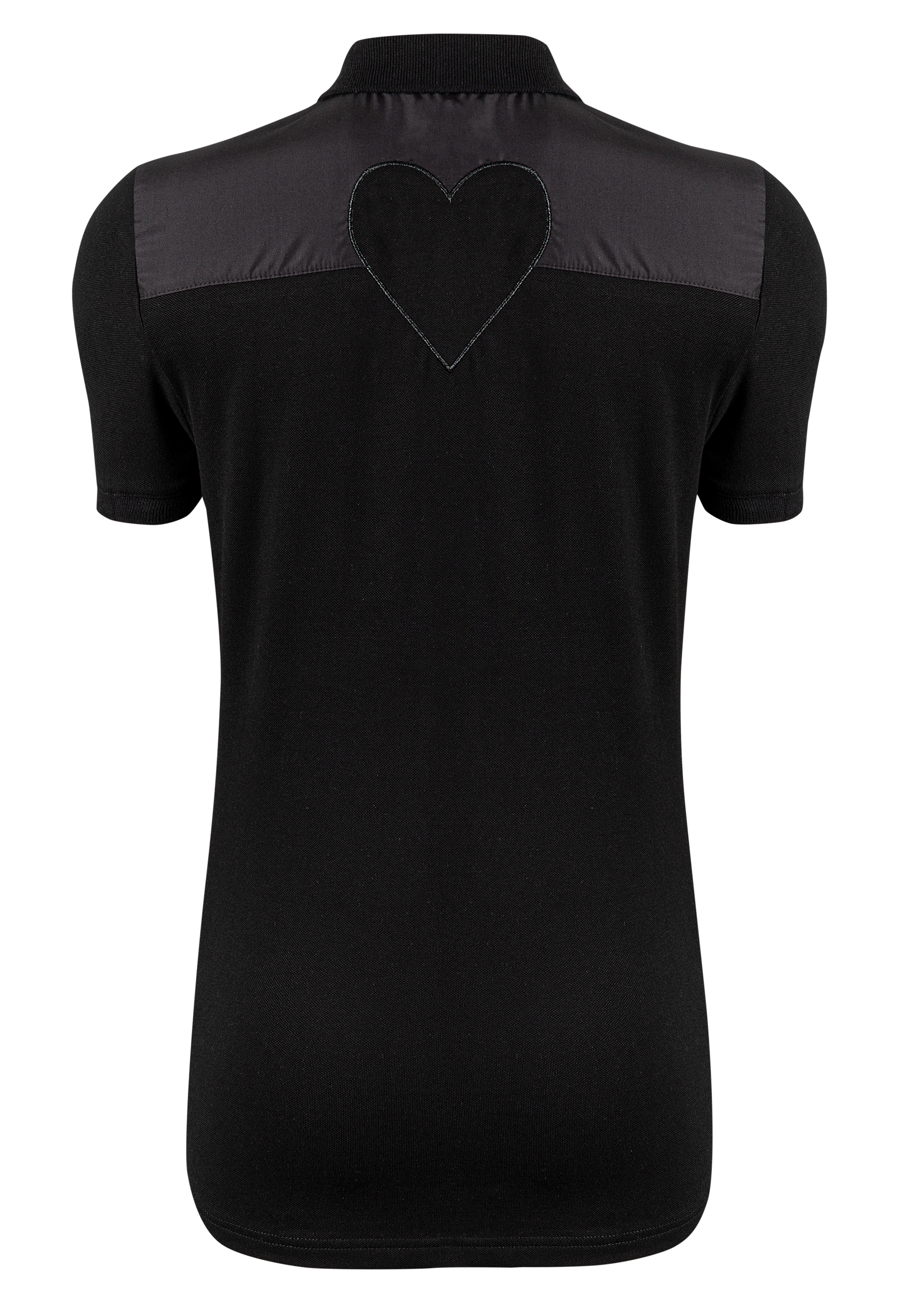 polo 1/2 sleeve BLACK LOVE