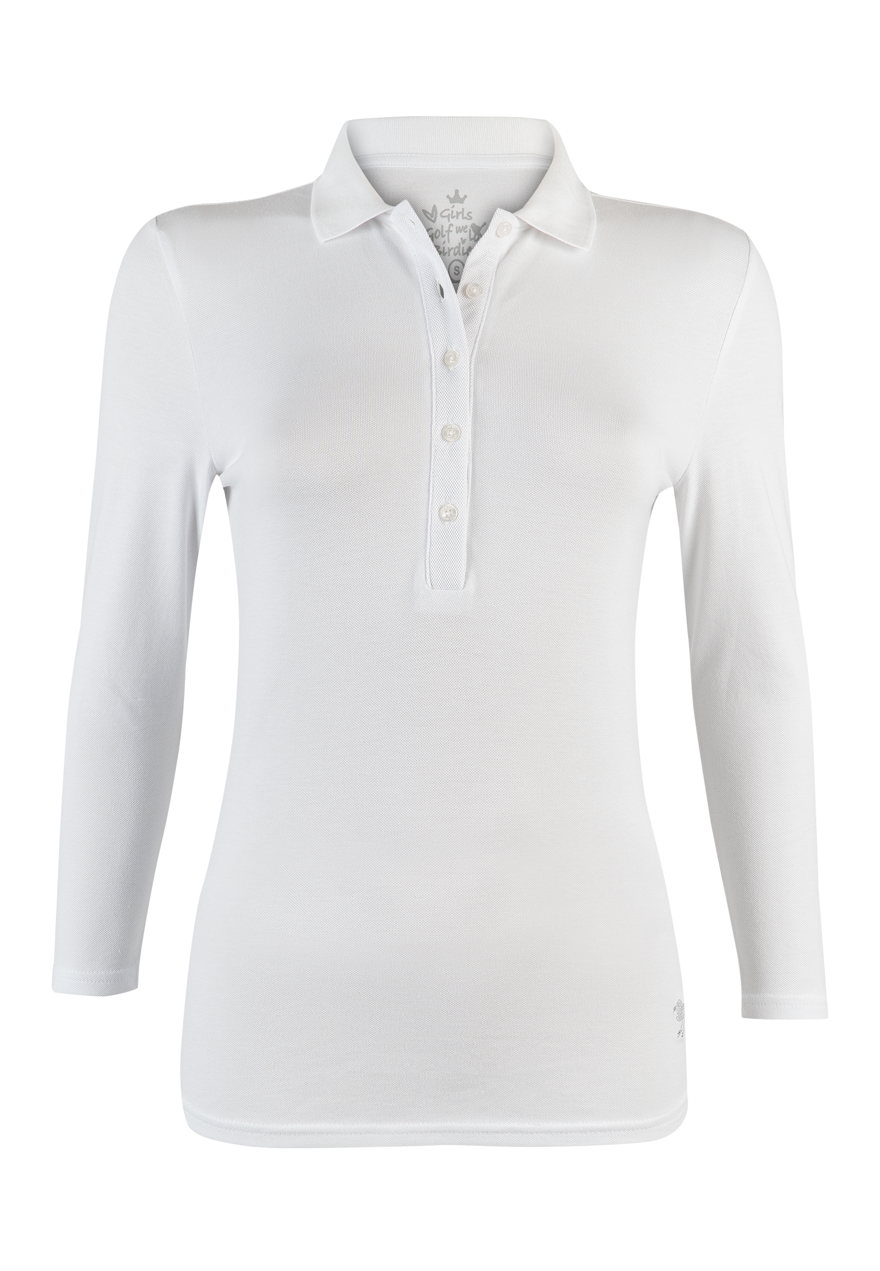 girls golf polo 'basic STAR
SISSI' (white)